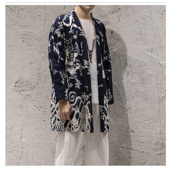 Royale Blue Kimono