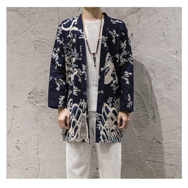 Royale Blue Kimono