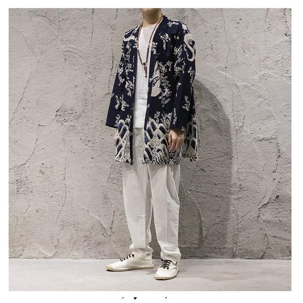 Royale Blue Kimono