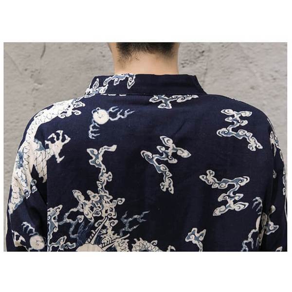 Royale Blue Kimono