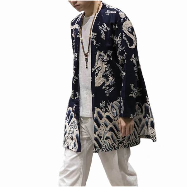 Royale Blue Kimono
