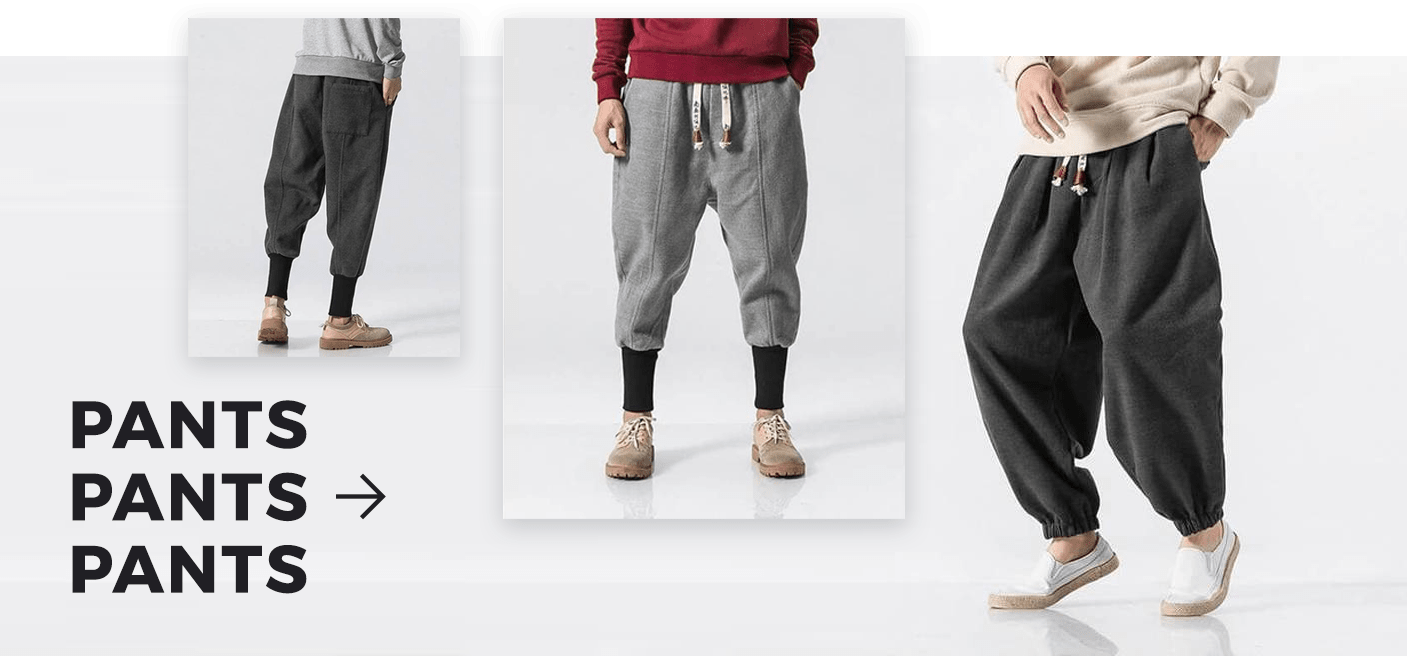 casual effortless men pants
