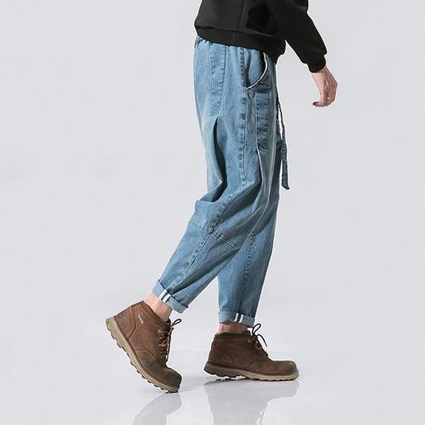 Oleno Harem Denim Pants